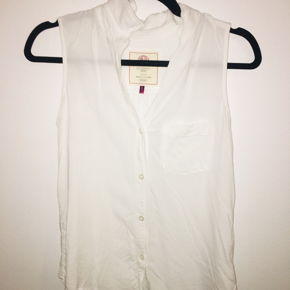 Button Down Tank Top